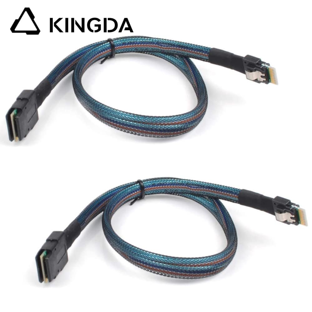 MINI SAS 8087 to SLIM SAS 8654 4I Server Internal High Speed Connection Wire Harness