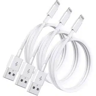 Best iPhone USB to Lightning charging cables set.