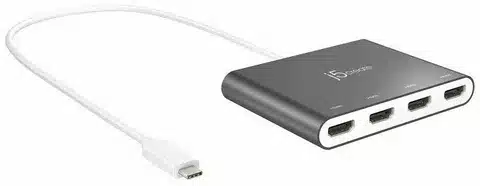 USB C HDMI Android hub with multiple HDMI outputs