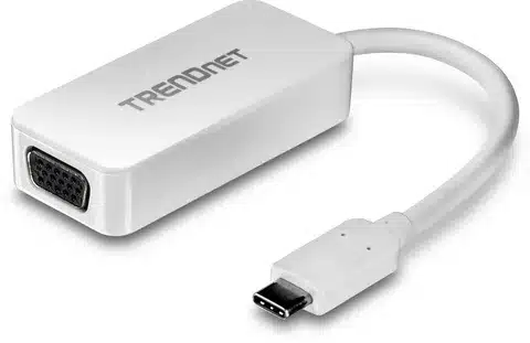 USB C to VGA adapter for Android phone display output.