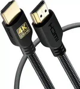 4K HDMI cable with Ultra HD support for streaming and gaming