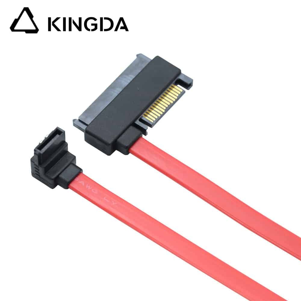 90 degree sata 7P female to sff 8482 red cable