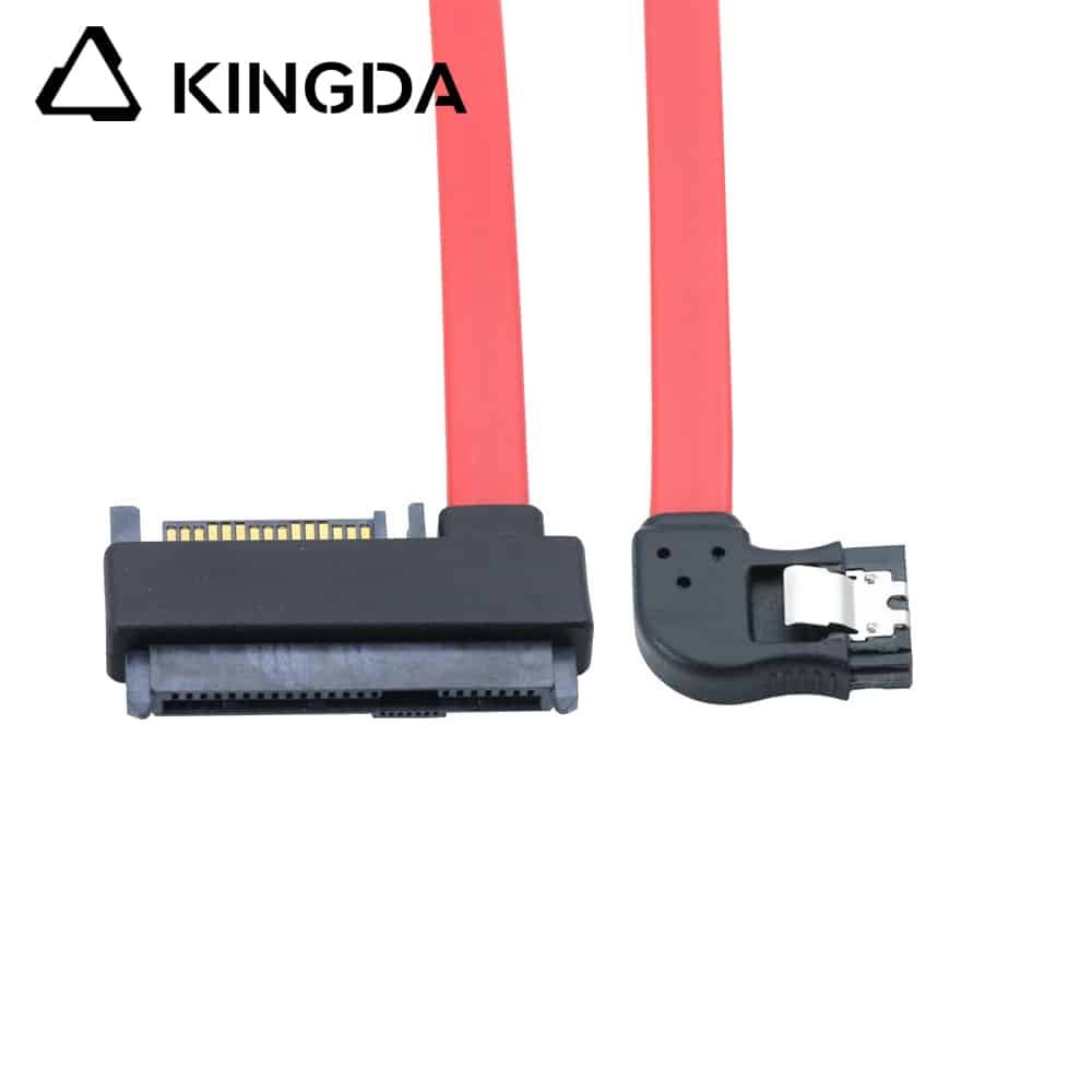 90 degree sata 7P female to sff 8482 red cable