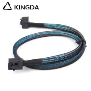 9eight angle SAS 3.0 sff 8643 male to male cable