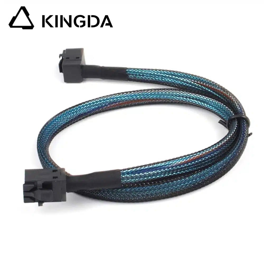 9eight angle SAS 3.0 sff 8643 male to male cable