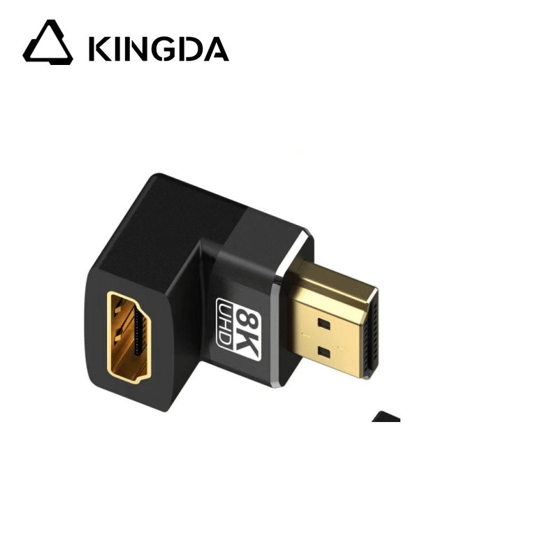 Aluminum alloy upwards 8K HDMI Male to female adapter