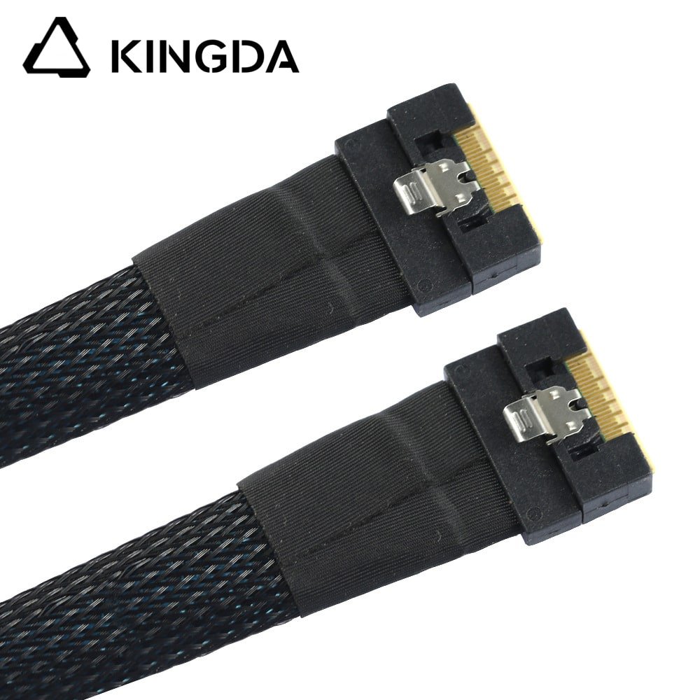 Anti-skew Insertion SFF 8654 8I to 8 male to male
