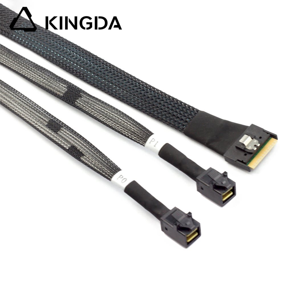 Anti-skew Insertion SFF 8654 8I to dual SFF8643
