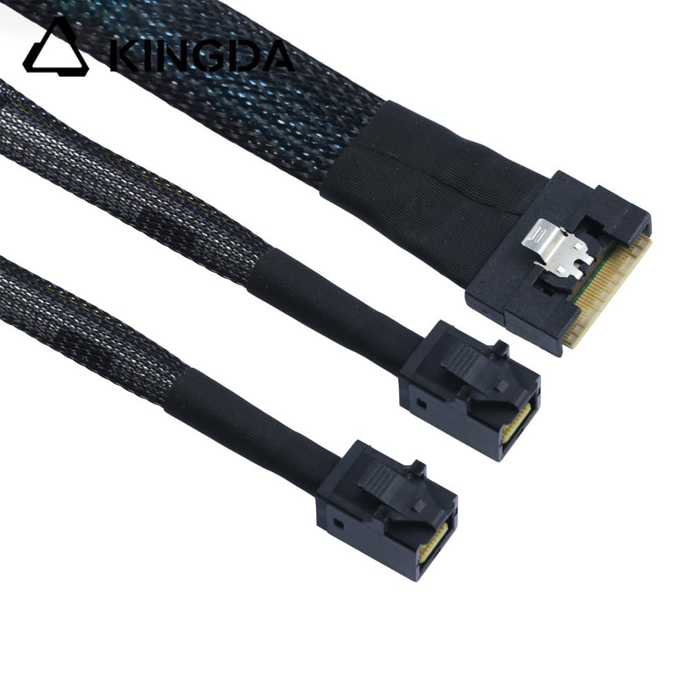 Anti-skew Insertion SFF 8654 8I to dual SFF8643