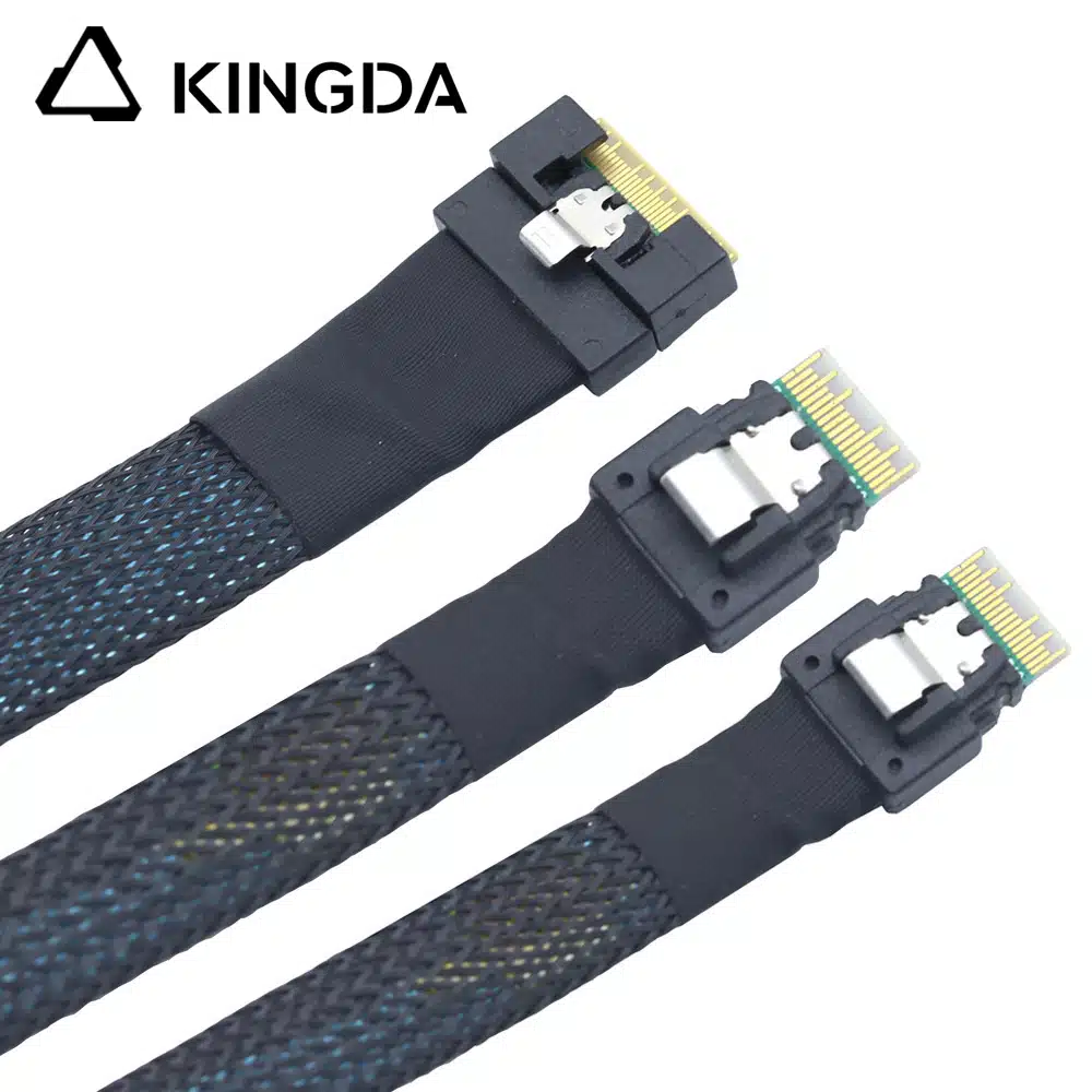 Anti-skew Insertion SFF 8654 8I to dual SFF8654 4i