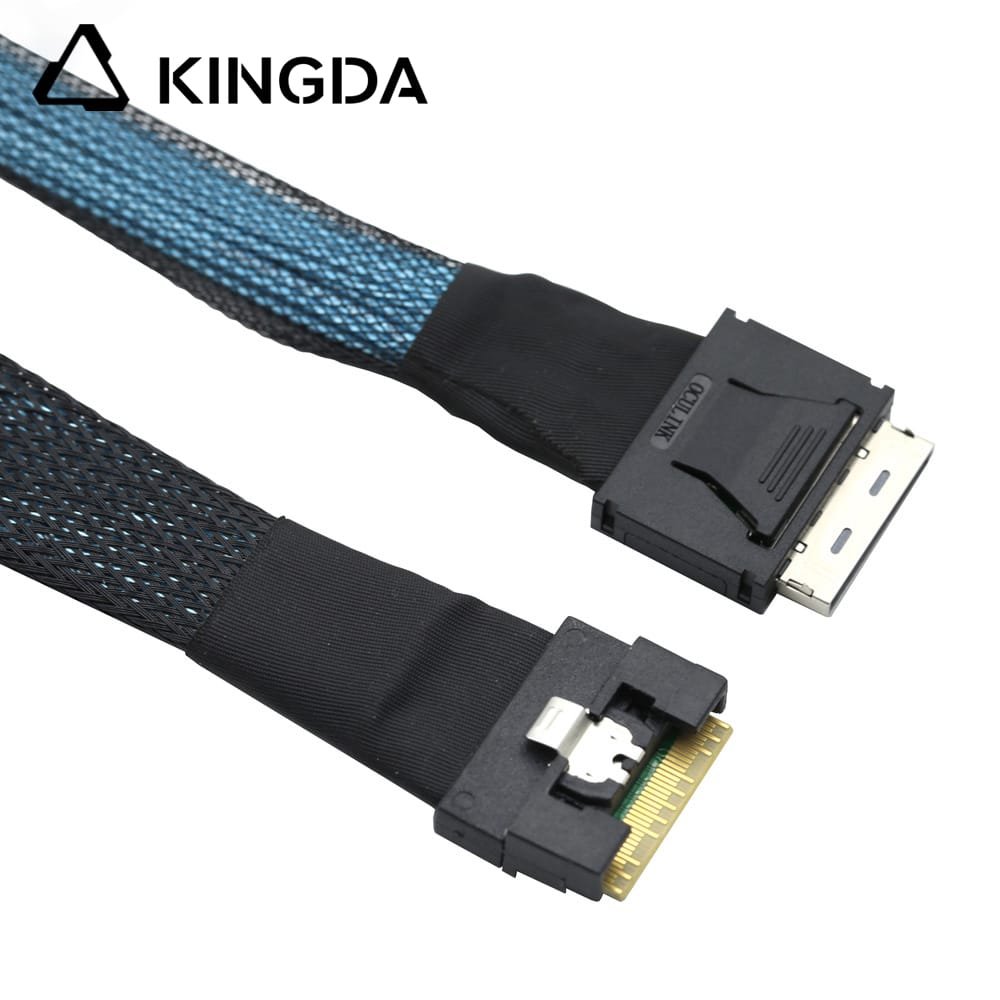 Anti-skew Insertion SFF 8654 8I to dual portt Oculink sff 8611 8i