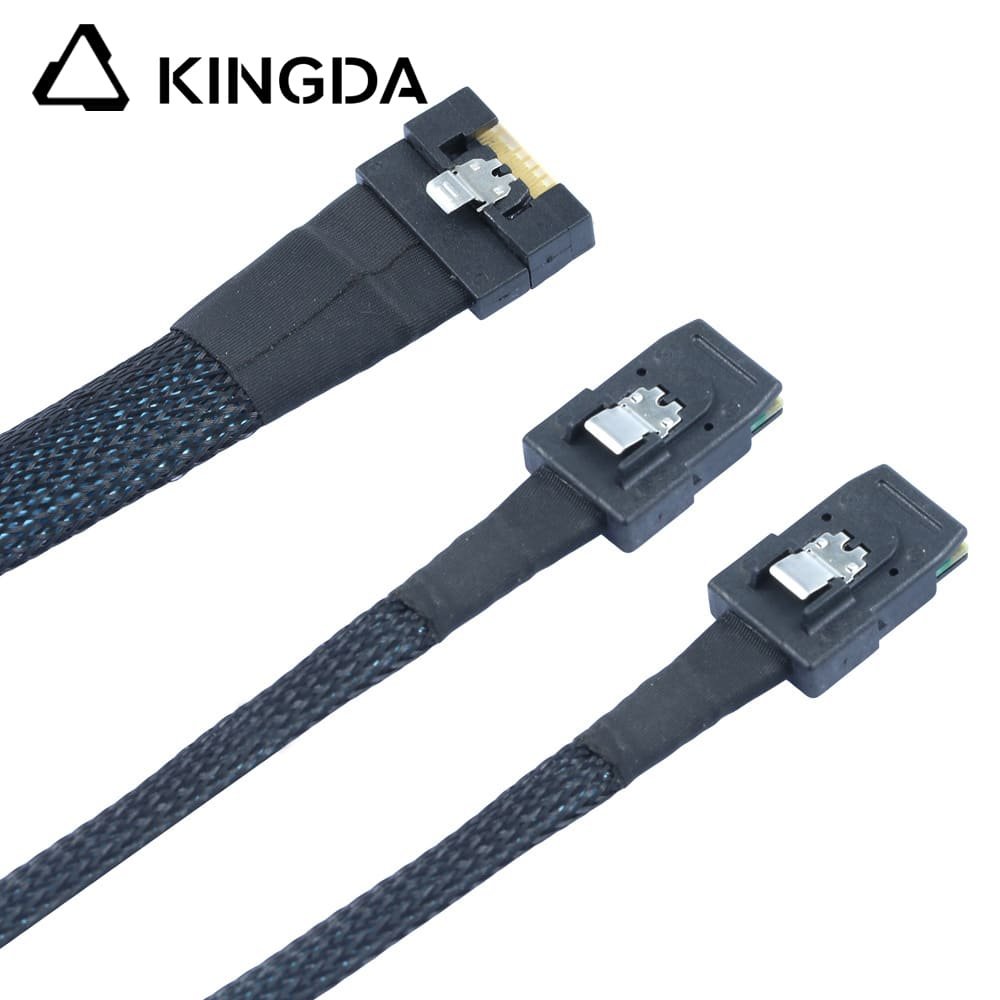 Anti-skew Insertion SFF 8654 8I to dual straight SFF 8087