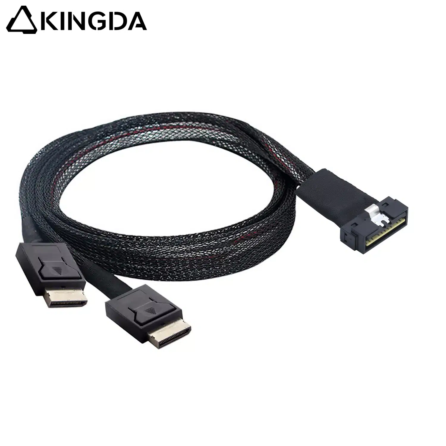 Low profile 8654 8I (74P) to dual Oculink 8611 4i
