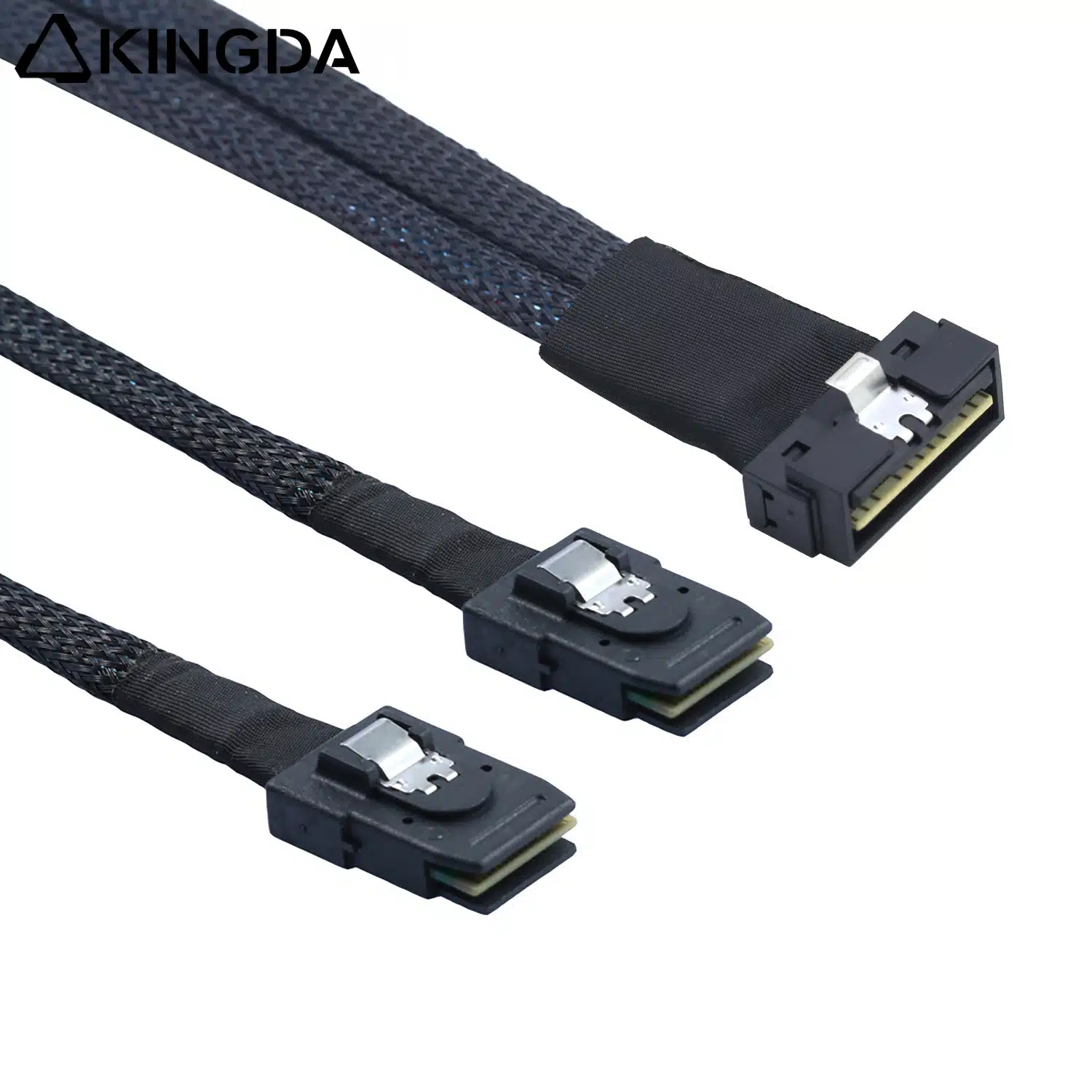 Low profile 8654 8I (74P) to dual straight sff 8087