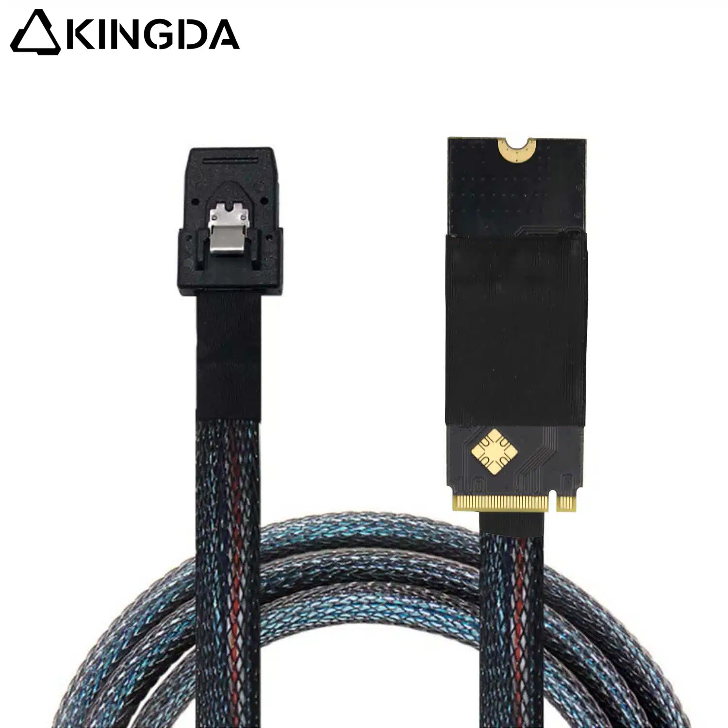 M.2 (M-Key NVMe 2260) 8643 to SAS SFF-8087