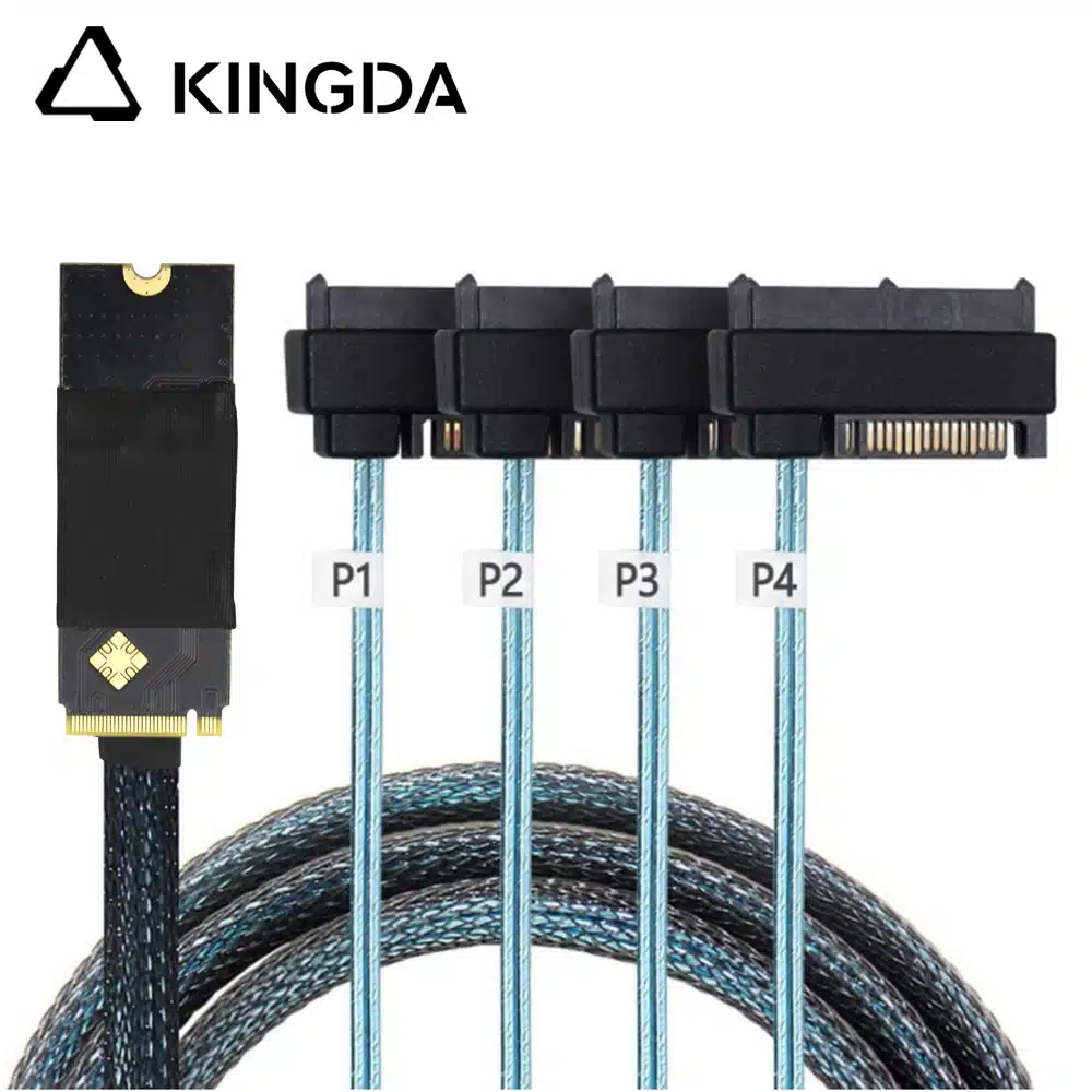 M.2(M-Key) SFF-8643 to SAS8482 2-in-1