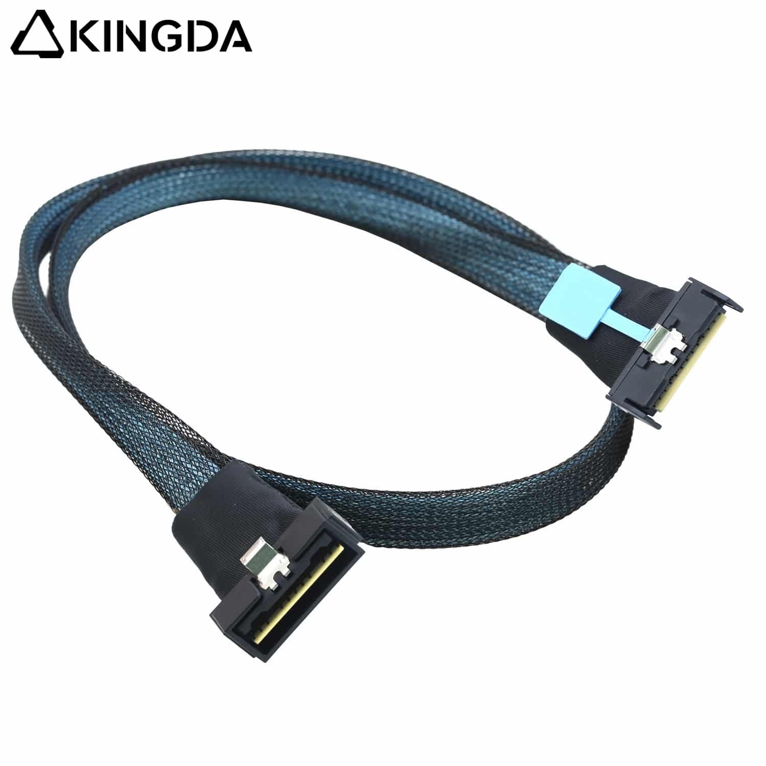 MCIO 74 Pin cable to SAS 4.0 low profile