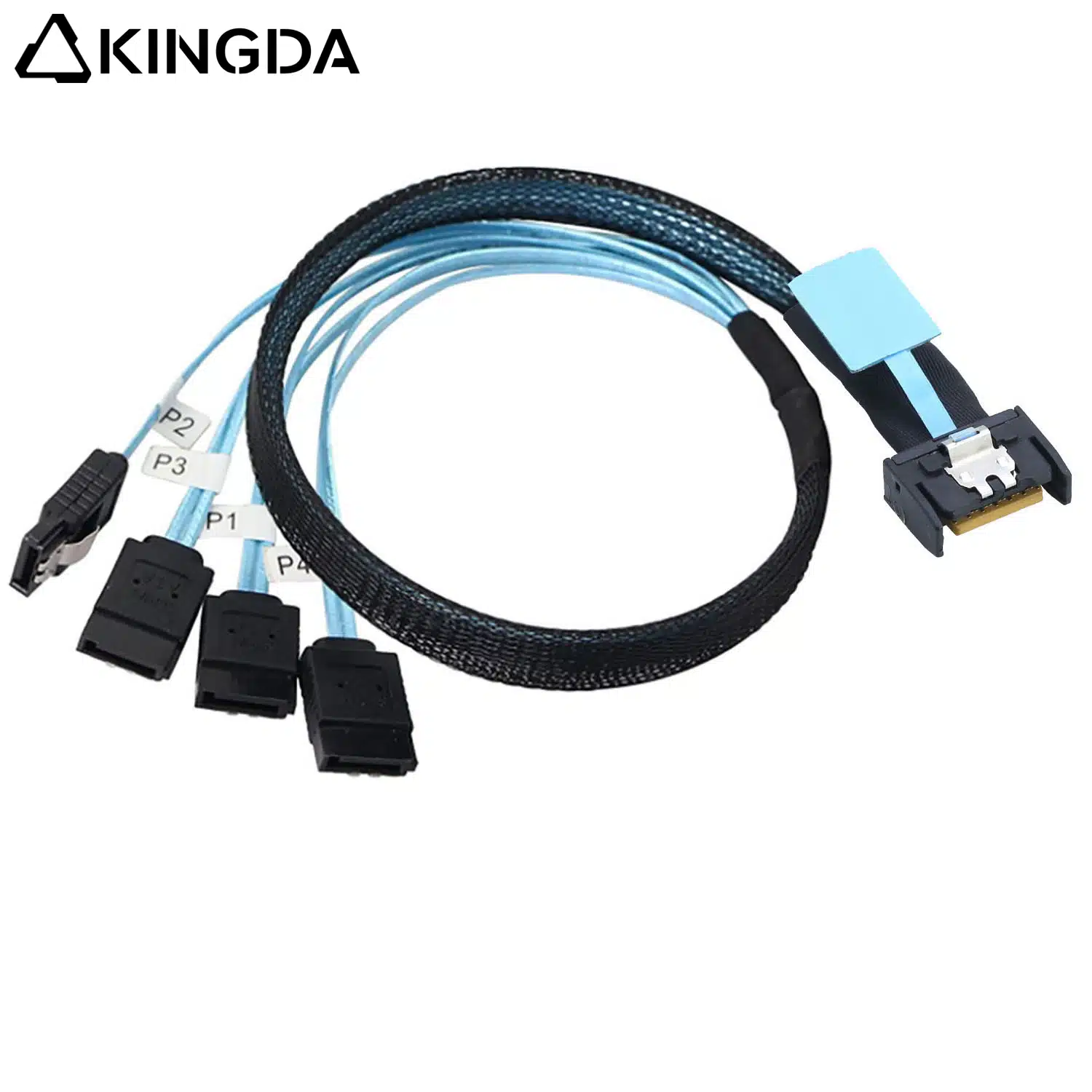 MCIO 8654 4I to 4X sata 7P