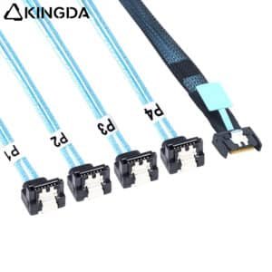 MCIO 8654 4i ro 4 right anglle sata 7p cable