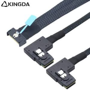 MCIO 8654 8I TO 2 port right angle sff 8087