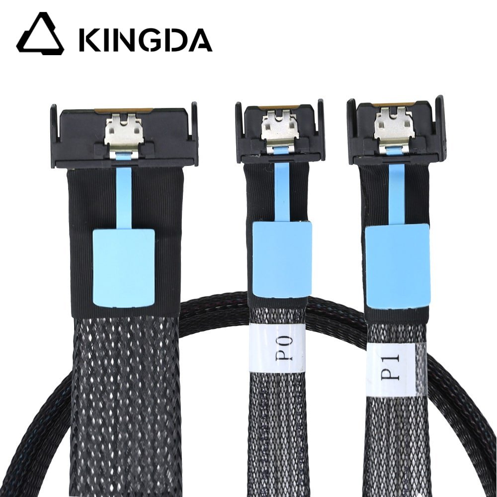 MCIO 8654 8I to dual MCIO 8654 4I