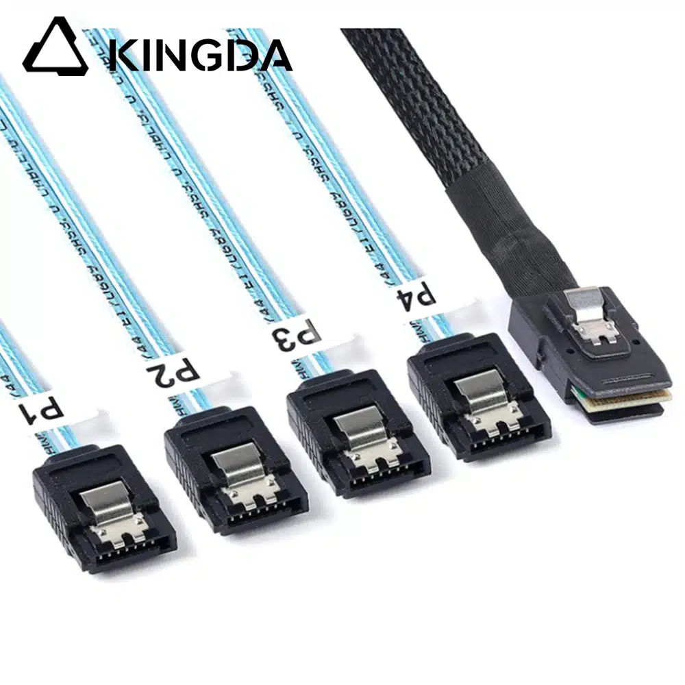 MINI SAS 8087 to 4X SATA Server Internal High-Speed Connection Wire Harness
