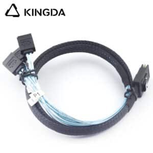 MINI SAS 8087 to 4X SATA without Spring Positive Connector Server Internal High-speed Connection cable