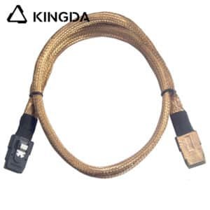 MINI SAS 8087 to SFF-8087 Copper Mesh External Grounding Server Internal High-Speed Connection Wire Harness