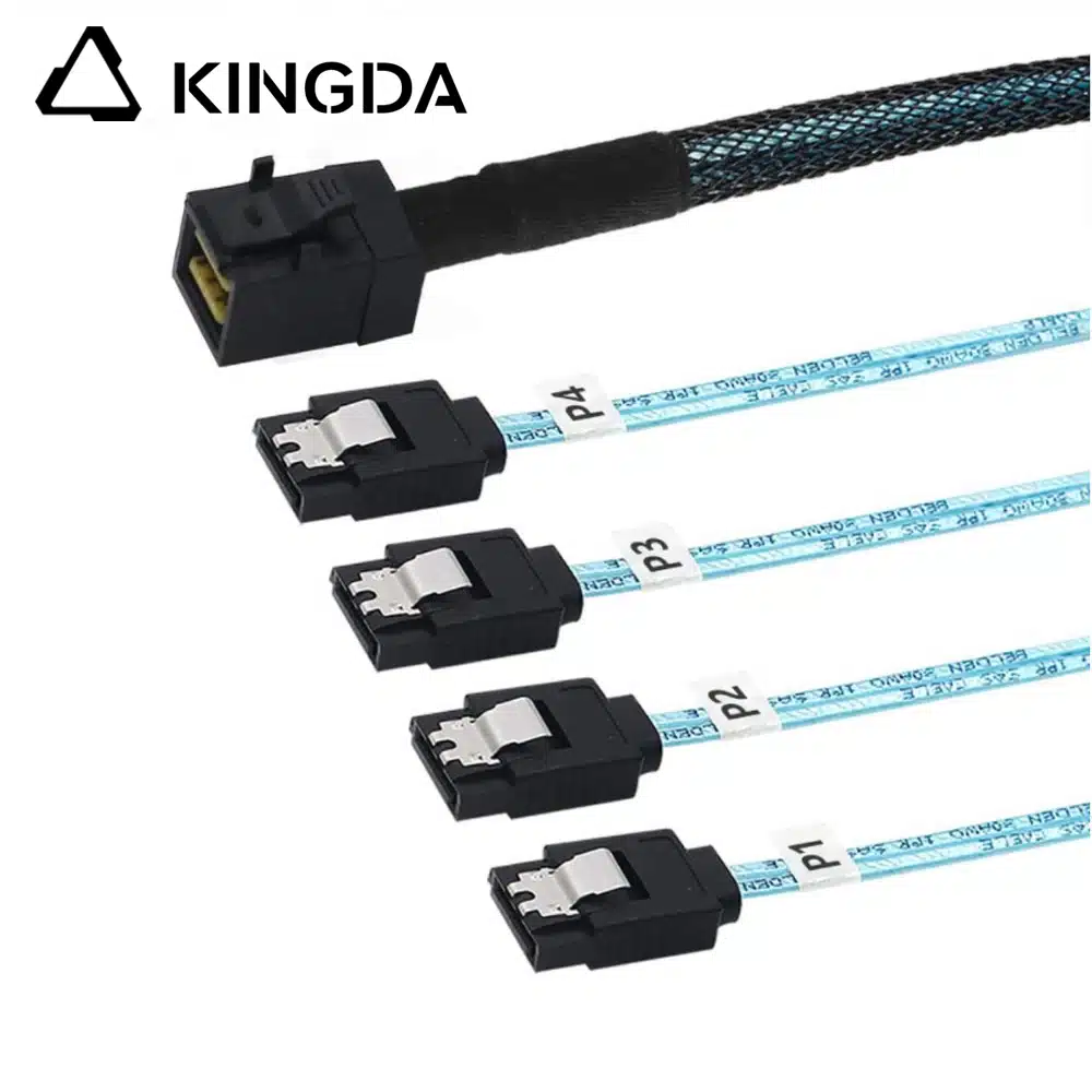 MINI SAS 8643 TO SATA 7P female cable