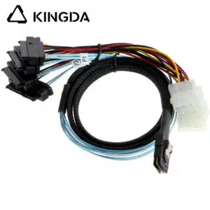 MINI SAS SFF-8087 TO 4X SFF-8482 with Power Servers In-computer High-Speed Connection Cable