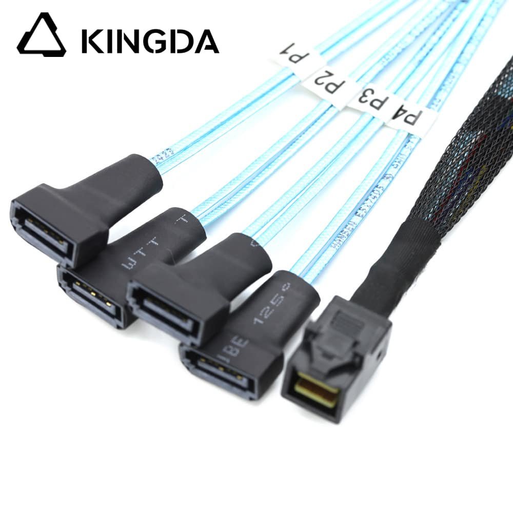 MINISAS HD sff 8643 to 4X sata 7P male