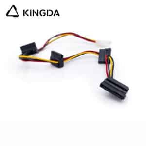 Molex 4pin POWER to IDC SATA 15P