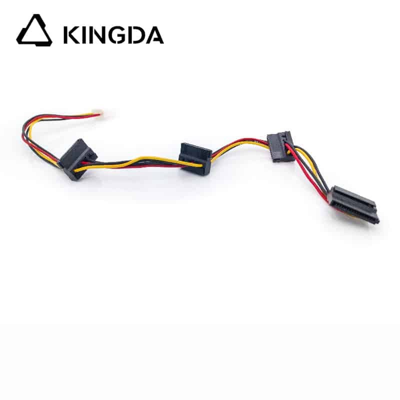 Molex 4pin to IDC SATA 15P