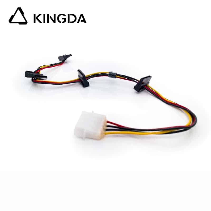 P0WER 4p TO 4 SATA 15P