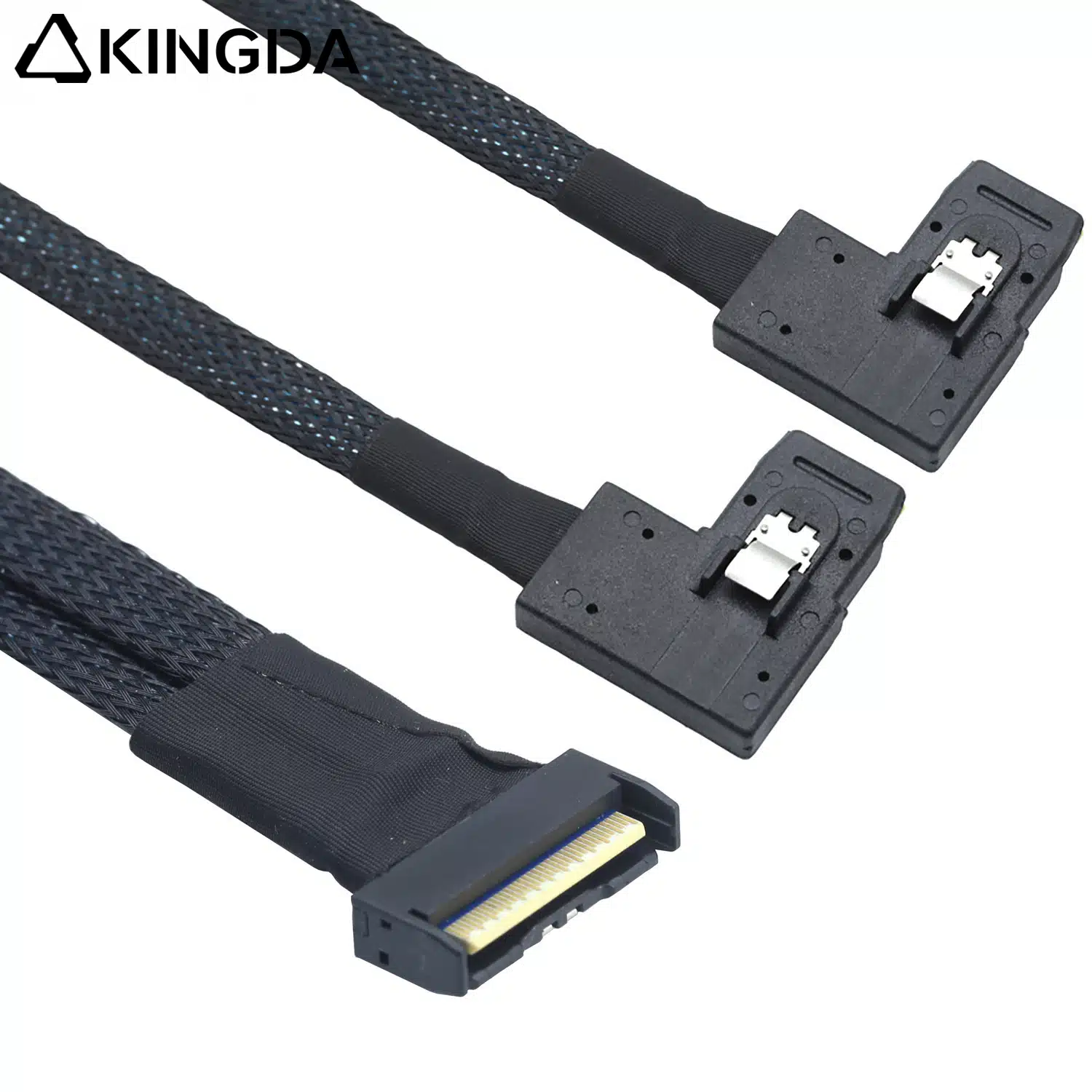 PCIE 5.0 MCIO 8I to 2X 90 degree sas sff 8087