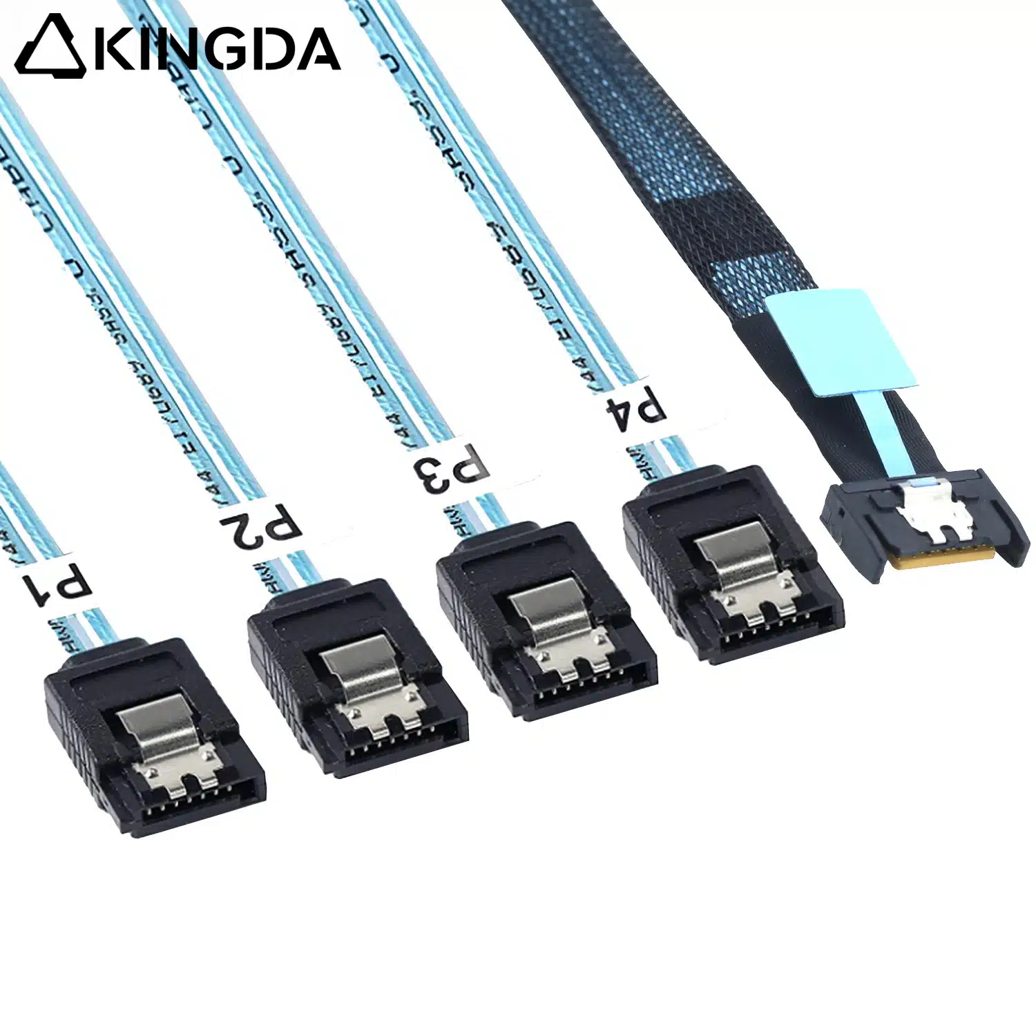 PCIE 5.0 MCIO SFF 8654 to 4 sata