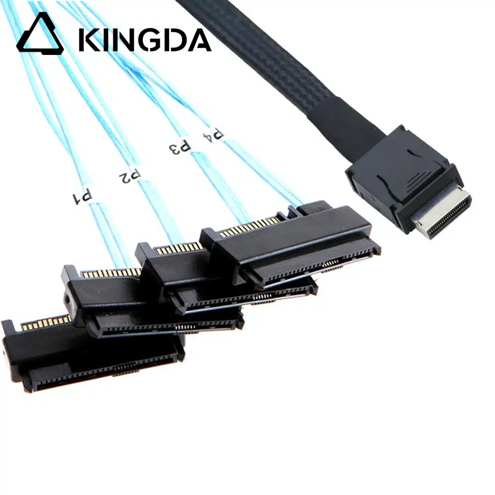 PCIE Oculink SFF 8611 4I 42P TO SFF 8482 2-in-1