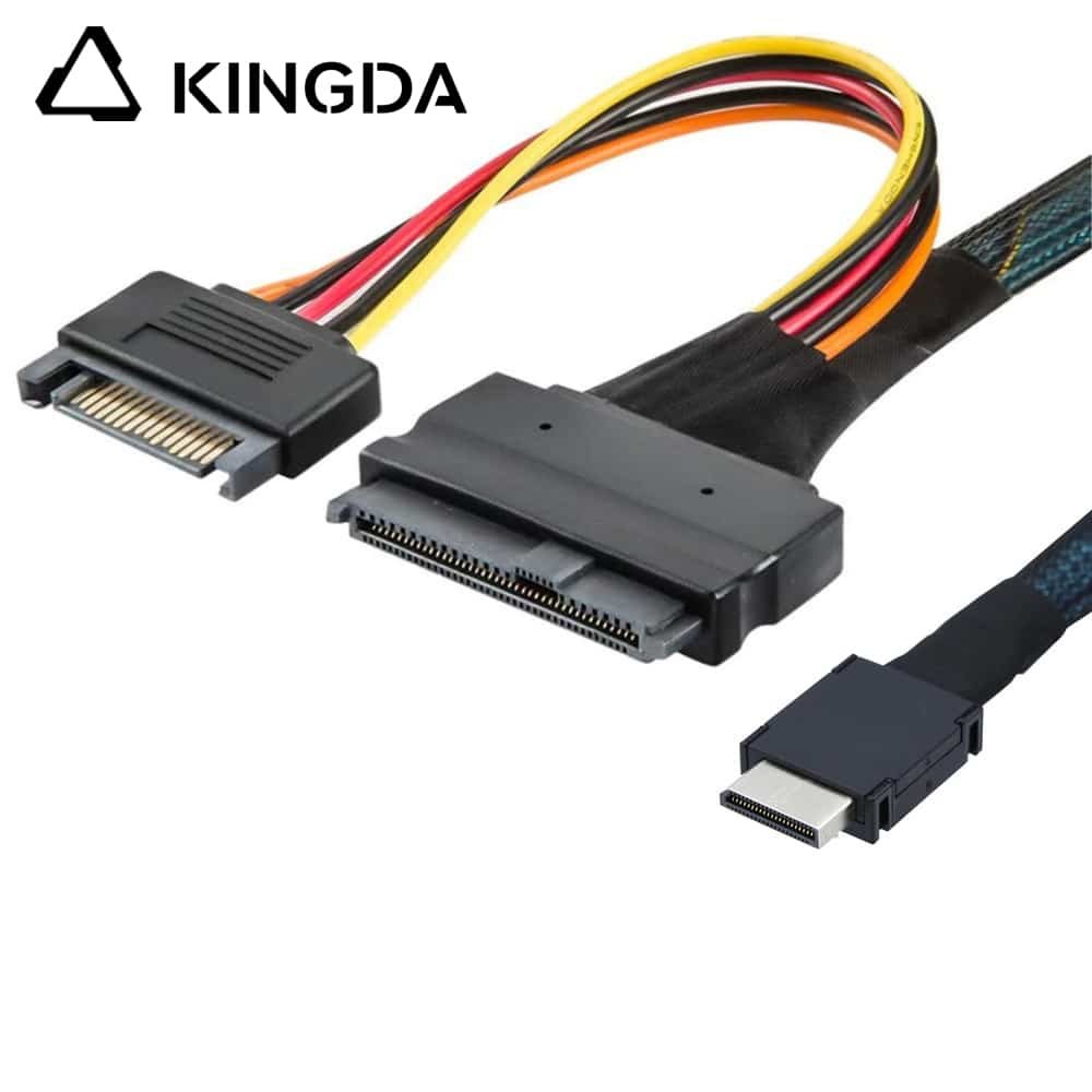 PCIE Oculink SFF 8611 4I 42P TO U.2 cable