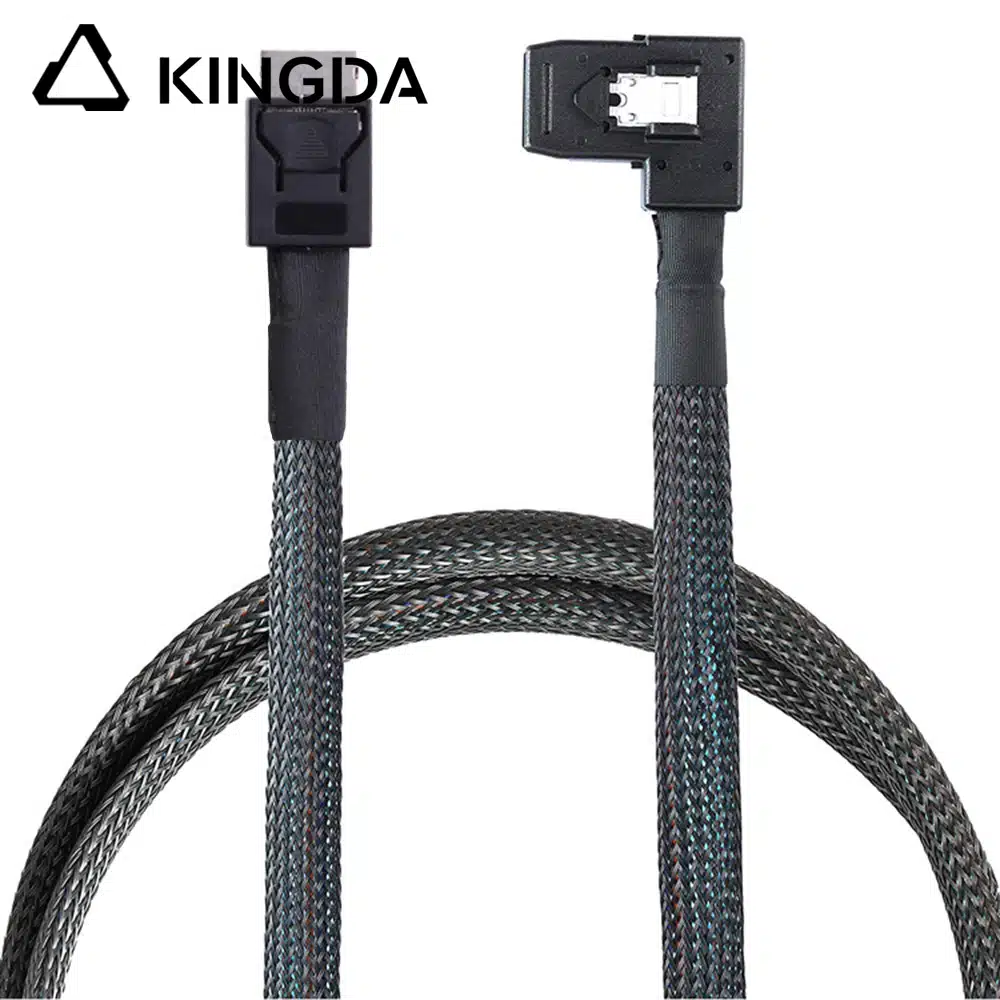 PCIE Oculink SFF 8611 4I 42P TO right angle sff 8087
