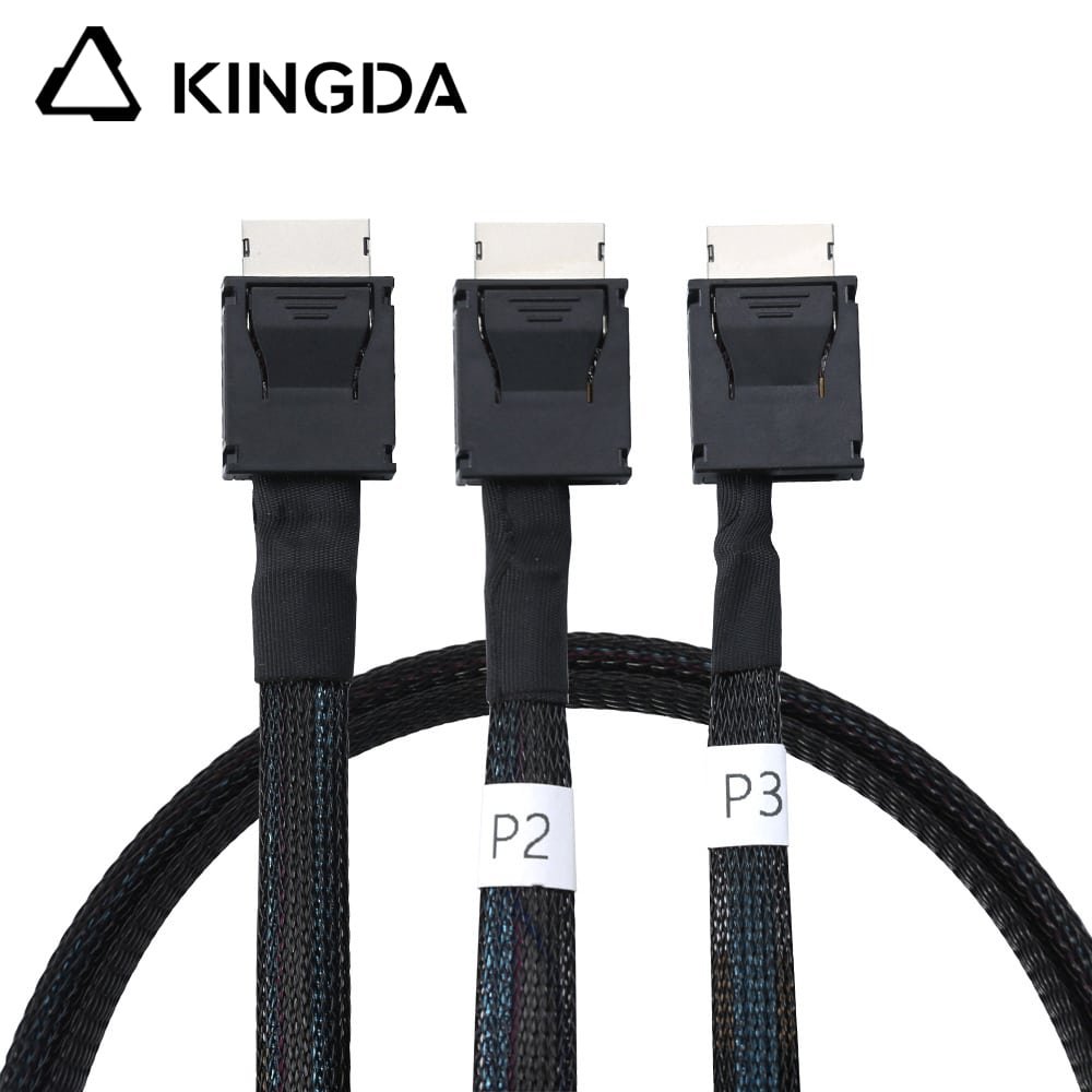 PCIE Oculink SFF 8611 4I To 2 port SFF 8611