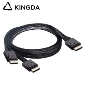 PCIE Oculink SFF 8611 4I To 2X SFF 8611