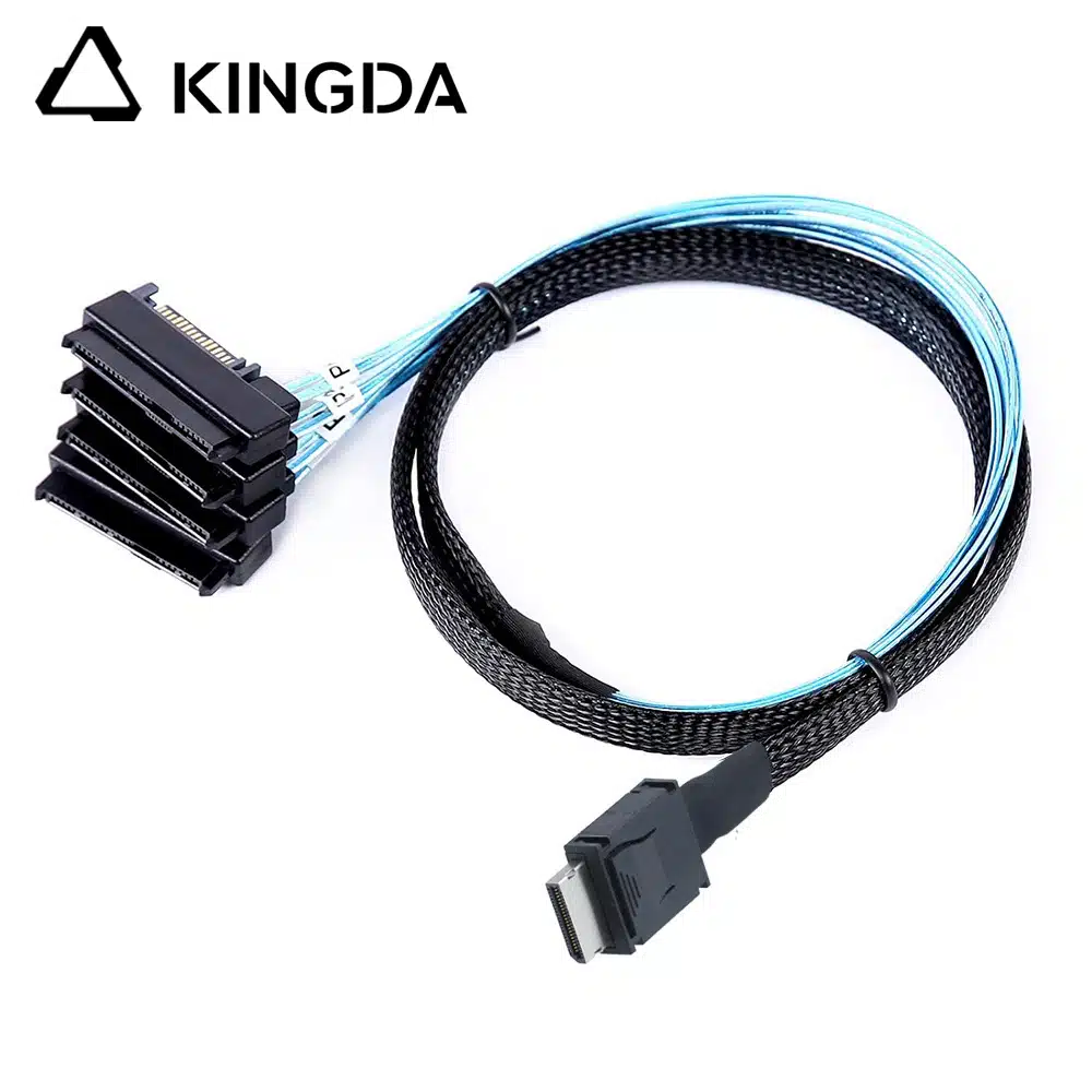 PCIE Oculink SFF 8611 4I To 4X SFF 8482 2-in-1