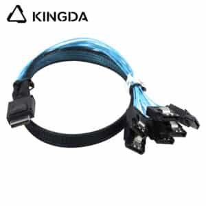 PCIE Oculink SFF 8611 4I To 6X SATA 7P female