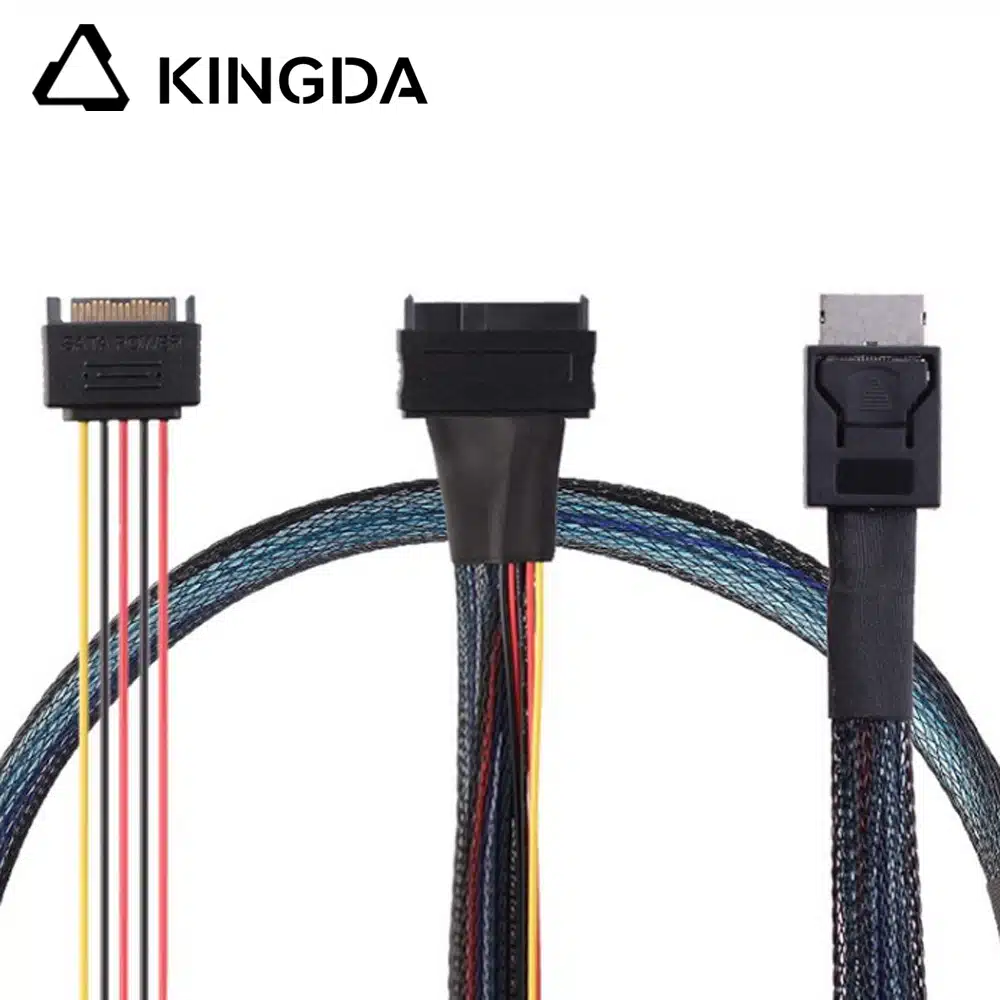 PCIE Oculink SFF 8611 4I To SFF 8639 with SATA 15P
