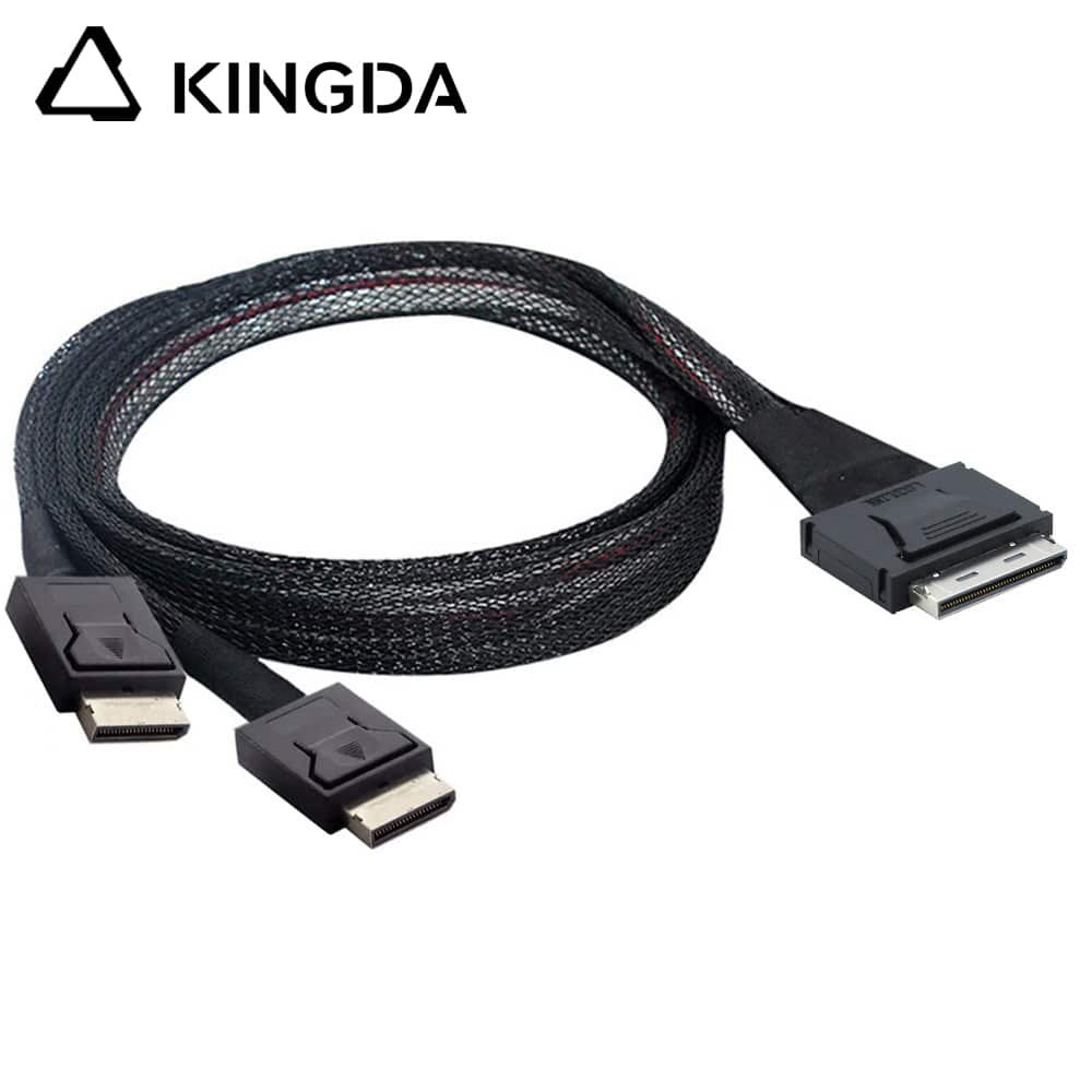 PCIE Oculink SFF 8611 8I to 2 port Oculink SFF 8611 4I