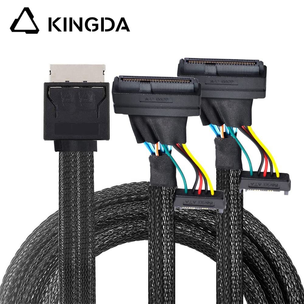 PCIE Oculink SFF 8611 8I to U.2 with SATA 15P