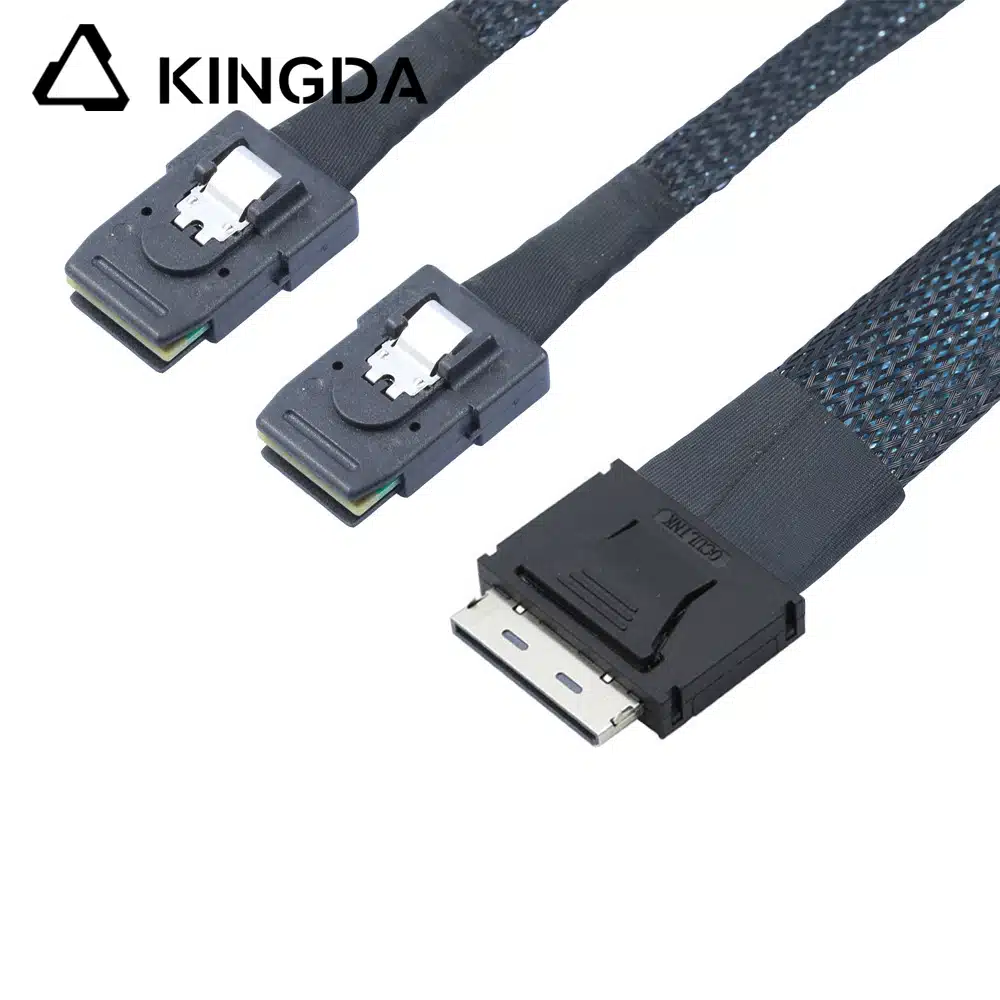PCIE Oculink SFF 8611 8I to dual SFF 8087