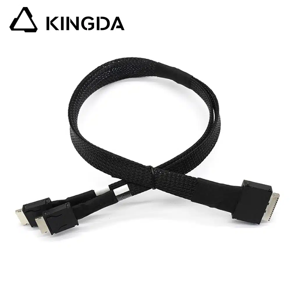 PCIE Oculink SFF 8611 8I to dual port Oculink SFF 8611 4I