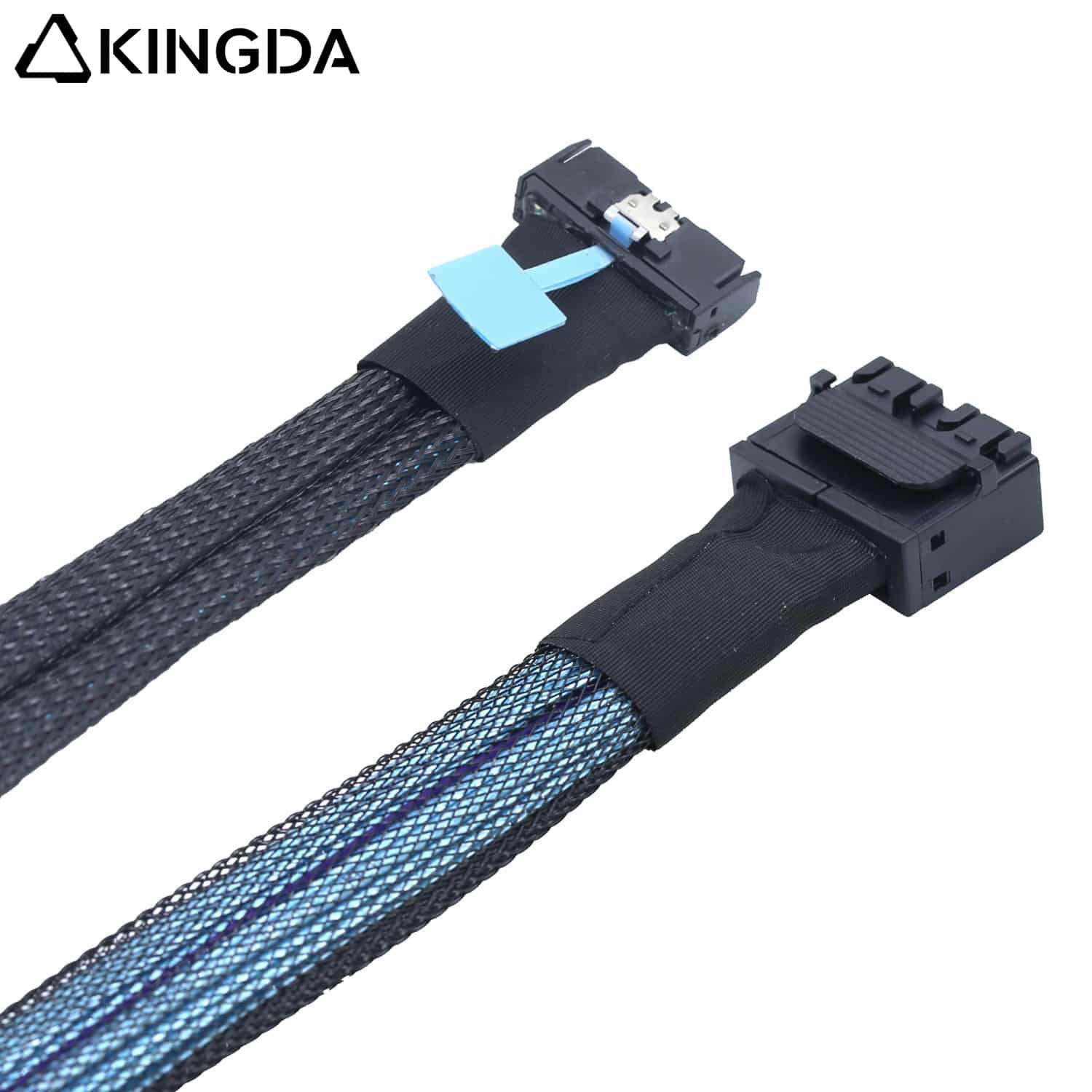 PCIE gen 5.0 MCIO 8I to dual port sff 8643