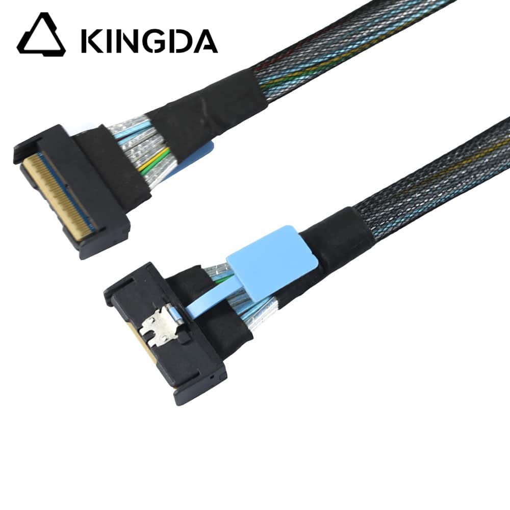PCIe Gen5 MCIO 8654 8i 74Pin cable